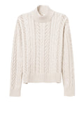 TIFFOSI Lupetto a trecce cardinal beige