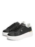 TOMMY H CALZ D PRE Sneakers TH chic platform nero