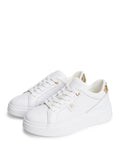 TOMMY H CALZ D PRE Sneakers TH chic platform bianco