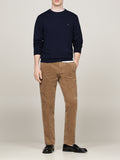 TOMMY H U COL Pullover Pima cotton cashmere blu