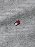 TOMMY H U COL Pullover in cotone Pima e cashmere GRIGIO MELANGE