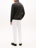 TOMMY H U COL Maglione collo alto misto cashmere GRIGIO SCURO