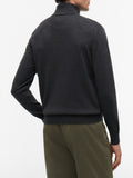 TOMMY H U COL Maglione collo alto misto cashmere GRIGIO SCURO