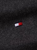 TOMMY H U COL Maglione collo alto misto cashmere GRIGIO SCURO