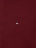 TOMMY H U COL Maglione full zip misto cashmere BORDEAUX