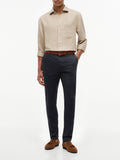 TOMMY H U COL Pantaloni chinos bleecker printed blu