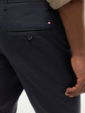TOMMY H U COL Pantaloni chinos bleecker printed blu