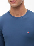 TOMMY H U PRE T-shirt manica lunga stretch slim fit AVION