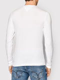 TOMMY H U PRE Maglia manica lunga slim fit bianco