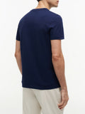 TOMMY H U PRE T-shirt tommy logo BLU SCURO