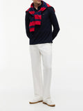 BARBOUR U Stivaletti beatles in pelle Slash 3193 NAVY