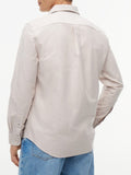 TOMMY H U PRE Camicia solid heritage oxford beige