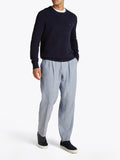 TOMMY H U PRE Pullover essential structure blu