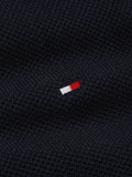 TOMMY H U PRE Pullover essential structure blu