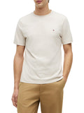 TOMMY H U PRE T-shirt essential regular fit beige