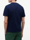 TOMMY H U PRE T-shirt essential regular fit BLU SCURO