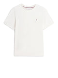 TOMMY H U PRE T-shirt seasonal regular fit avorio