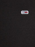 TOMMY J D COL T-shirt manica lunga nero