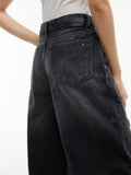 TOMMY J D COL Jeans daisy low rise loose fit grigio