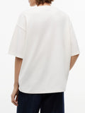 TOMMY J D PRE T-shirt oversize avorio