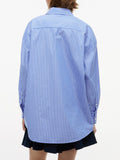 TOMMY J D PRE Camicia essential oversize blu