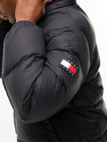 TOMMY J U COL Piumino essential puffer nero