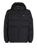 TOMMY J U COL Piumino essential puffer nero