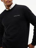 TOMMY J U COL Felpa regular fit nero