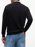 TOMMY J U COL Felpa regular fit nero