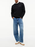 TOMMY J U COL Felpa regular fit nero