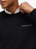 TOMMY J U COL Felpa regular fit nero