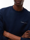 TOMMY J U COL Felpa regular fit blu