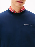 TOMMY J U COL Felpa regular fit blu