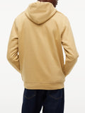 TOMMY J U COL Felpa regular con cappuccio sabbia