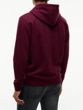 TOMMY J U COL Felpa regular con cappuccio BORDEAUX