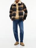 TOMMY J U COL Overshirt teddy INDIGO