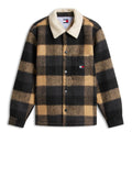 TOMMY J U COL Overshirt teddy INDIGO