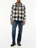 TOMMY J U COL Overshirt a quadri INDIGO