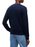 TOMMY J U PRE Maglioncino slim essential light blu