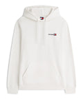 TOMMY J U PRE Felpa con cappuccio regular entry dna avorio