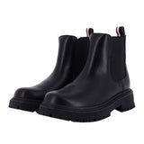 US POLO CALZ. D Stivaletto chelsea Ambra nero