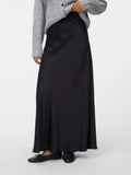 VERO MODA Gonna lunga in raso nero