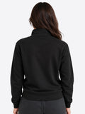 YES-ZEE D Felpa full zip nero