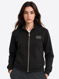 YES-ZEE D Felpa full zip nero