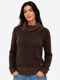 YES-ZEE D Maglia collo ad anello MORO