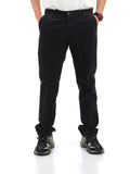YOS FR-TN Pantaloni chinos tasca america grigio