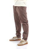 YOS HYPS Pantalaccio casual in misto cotone FANGO