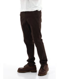 YOS HYPS Pantaloni chinos basic MORO