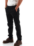 YOS HYPS Pantaloni chinos basic nero