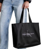 CK ACC.D PRE Shopping bag maxi logo sculpted nero